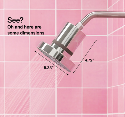 NO1 FIltered Showerhead