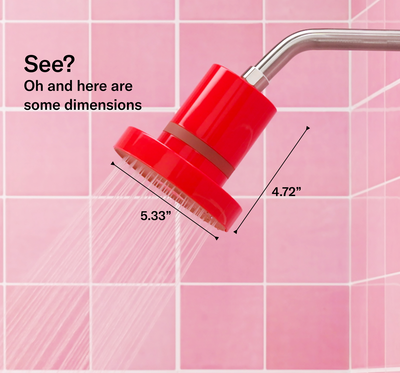 NO1 FIltered Showerhead