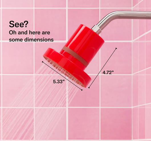 NO1 FIltered Showerhead